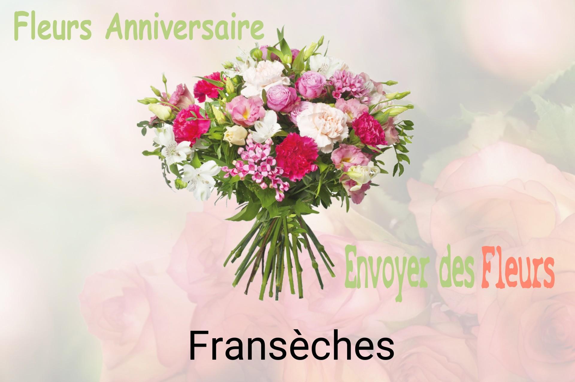 Bouquet de fleurs d’anniversaire livré à Fransèches